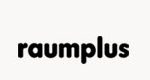 Logo Raumplus - klein - schwarz weiß